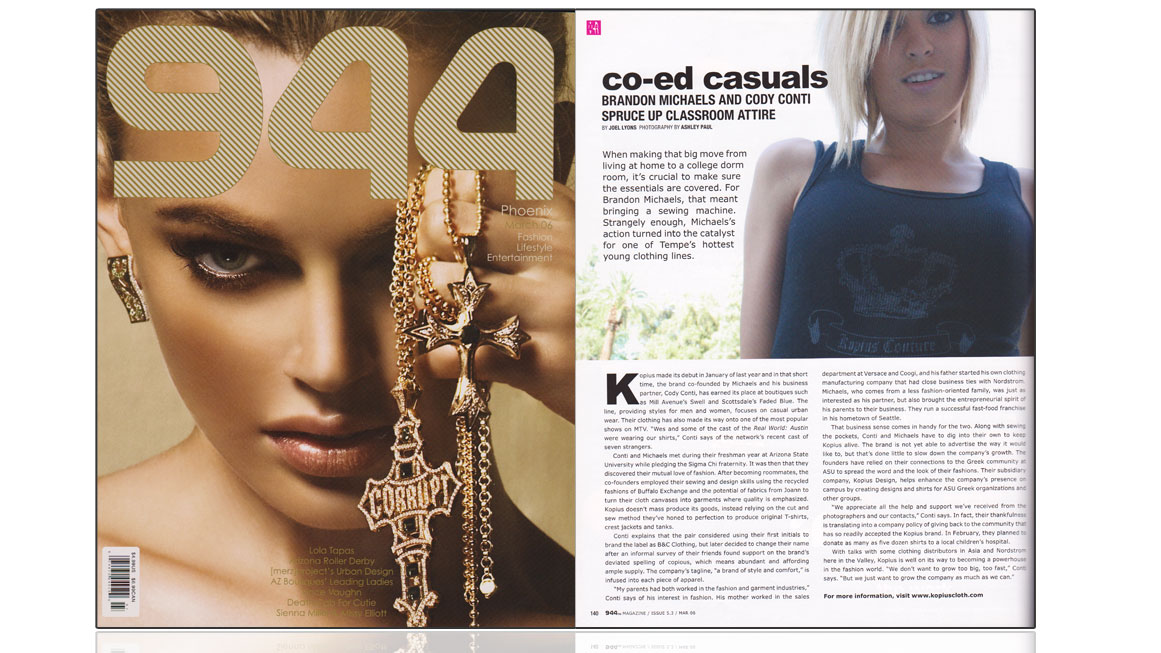 944 Magazine Layout