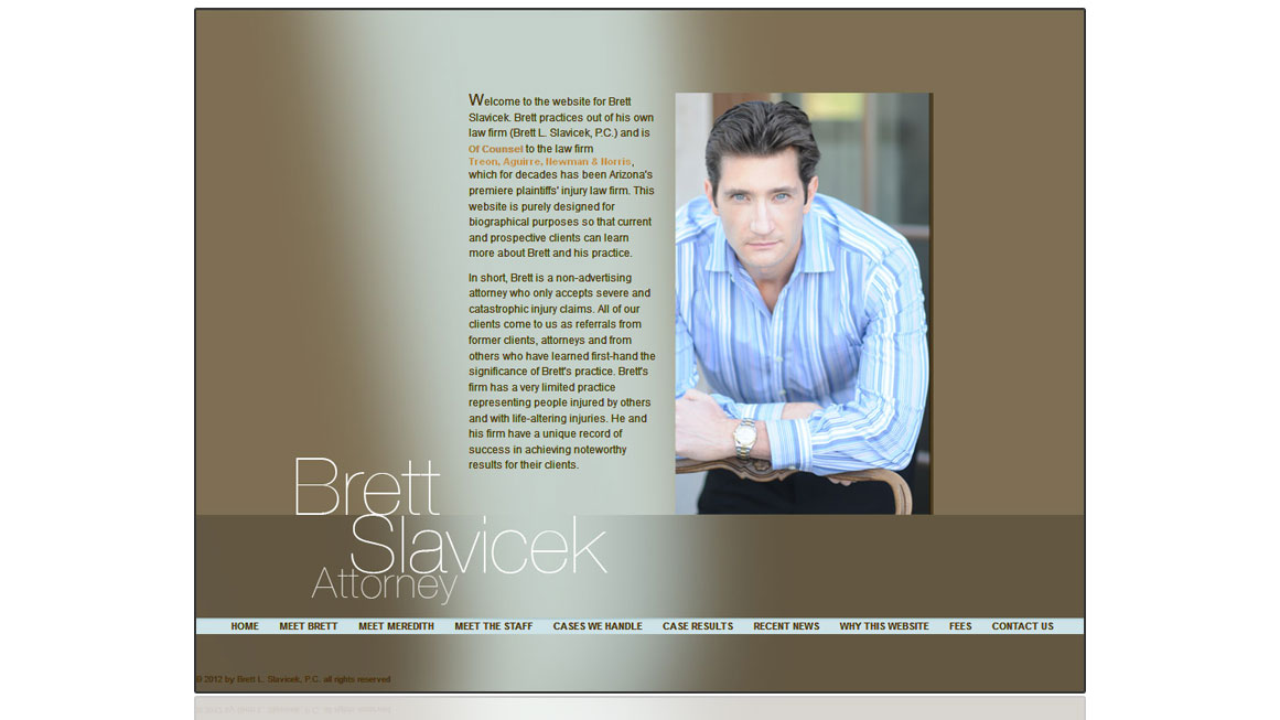 Brett Slavicek Homepage