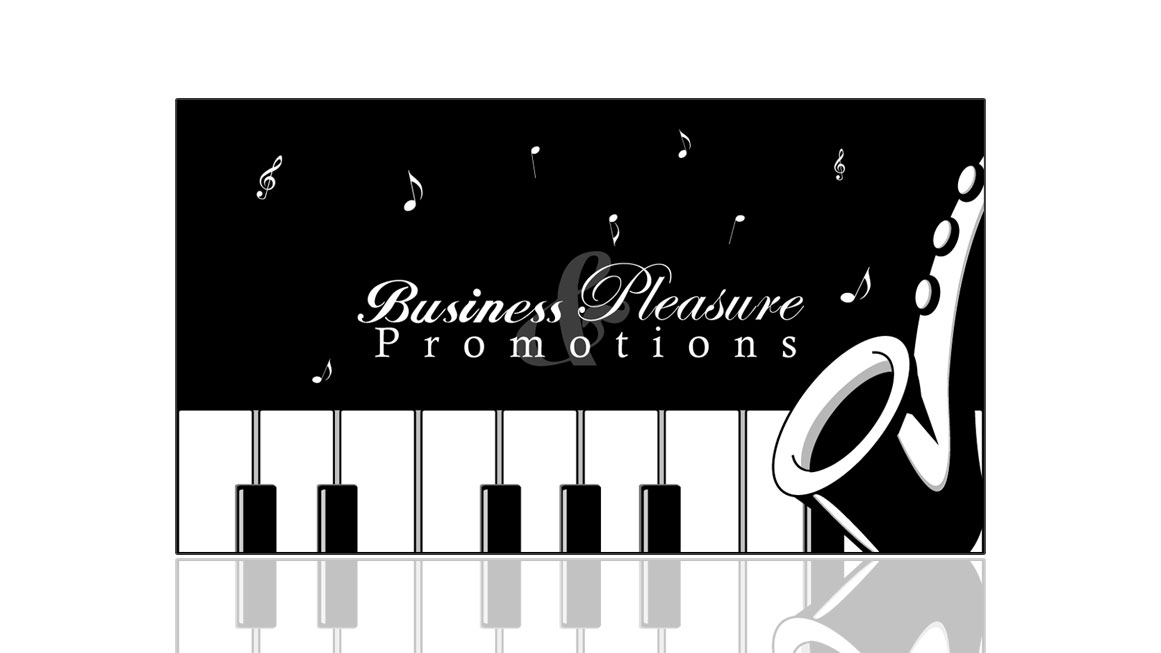 Business and pleasure business card