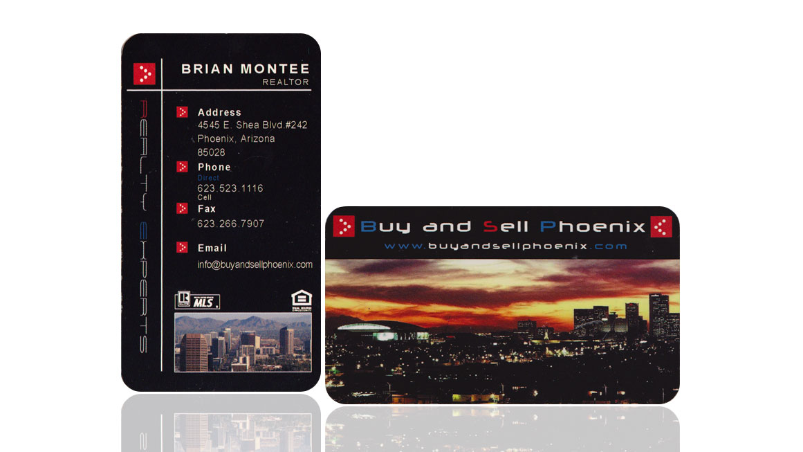 Buy and Sell Phoenix Business Card