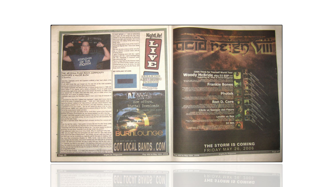 NightLife Magazine Content